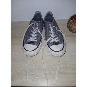 Converse Chuck Taylor All Stars Ox Sneakers Admiral Gray Womens Size 7 554880F